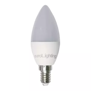 euroLighting LED žárovka E14 4W spektrum 3000K Ra98 step-dim