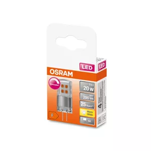 OSRAM OSRAM PIN 12V LED kolíková žárovka G4 2W 200lm dim