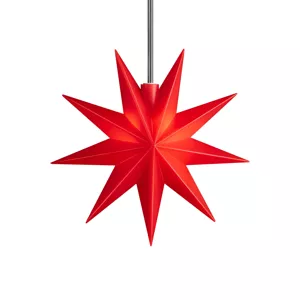 STERNTALER Sterntaler LED hvězda 9cípá červená