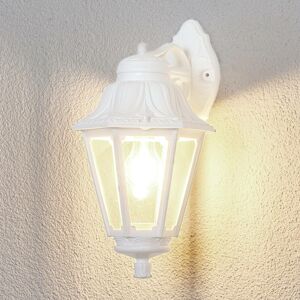 Fumagalli LED venkovní nástěnné světlo Bisso Anna E27, bílá