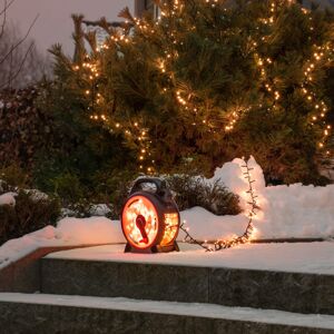 Konstsmide Christmas LED světelný řetěz Compact jantar 200 LED 4,38m
