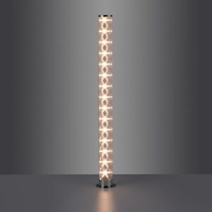 Leuchten Direkt LED stojací lampa Bingo s dálkovým ovládáním, RGBW