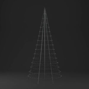 twinkly Twinkly Light Tree, IP44, matné RGBW LED, výška 8m