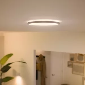 WiZ WiZ SuperSlim LED stropní světlo CCT Ø29cm bílá