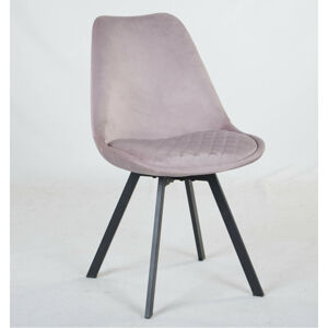 Židle Isabella Samet - Růžová