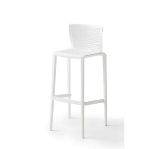 Barová Židle spiker Plast Bílá
