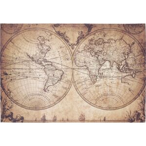 Koberec Tkaný Na Plocho World Map, 120/180cm