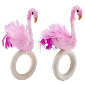 Kroužek Na Ubrousky Flamingo