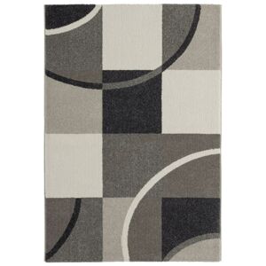 Tkaný koberec Palermo 2, 120/170cm, Šedá